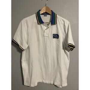 Polo Ralph Lauren Mens Polo Hi Tech Class Fit Large White Cotton Modern Golf